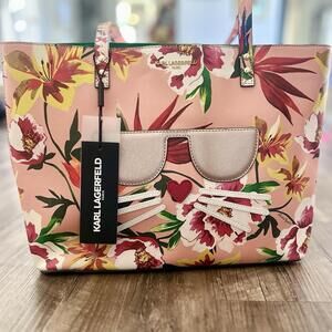 Karl Lagerfeld Tropical Cool Cat Handbag